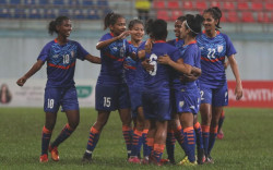 Goals galore as holders India annihilate Maldives 9-0